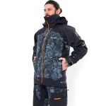Костюм рыболовный демисезонный Graff (Bratex 25000, карбон) 631-В-8/3/731-В-8/3 р-р 2XL/182-188
