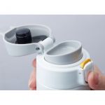 Термокружка Tiger MMY-A036 Clear Stainless 0,36 л (откидная крышка на кнопке, нержавеющая сталь)