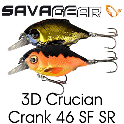 Savage Gear 3D Crucian Crank 46 7g SF SR