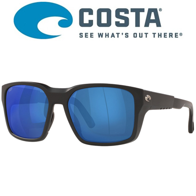 Costa Tailwalker 580P Matte Black/Blue Mirror 580P