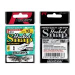 Застежка с вертлюгом Ruzza Rolling Swivel w/Hooked Snap Black №10 10шт