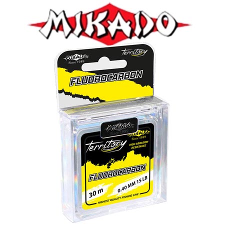 Mikado Carp Territory Fluorocarbon 30м прозрачная