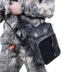 Сумка рыболовная "Yaman" Fishing Shoulder Bag, 40х43х10 см, цв. серый камуфляж