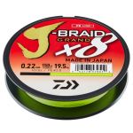 Леска плетеная и ножницы Daiwa J-Braid Grand X8E-W/SC 135M Chartreuse 0.13mm