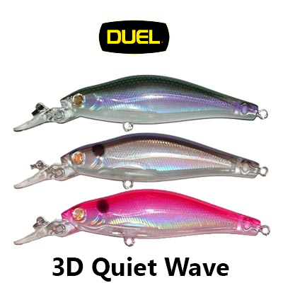 Duel 3D Quiet Wave Minnow Shad 65F F699