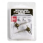 Груз-головки спираль Lucky John 3D BBS Series Wobbling Flexhead Pike 15г 2шт. (LJWFP15-003)