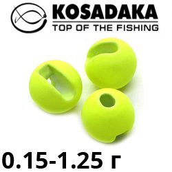 Kosadaka TJB-RCH Chartreuse Груз-головка вольфрам