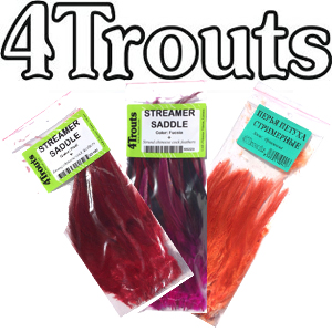 4Trouts Перо скальпа петуха