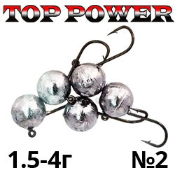 Top Power Micro FireJig крючок №2