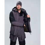 Костюм Triton "Pro Angler" -15 (Таслан, Серо-Чёрный) р-р 52-54 рост 170-176