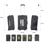 Сумка влагозащитная на колесах Stream Trail Cabin Trolley Izumo BK/Yellow ST-026637