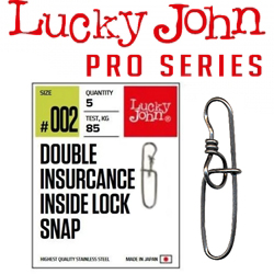 Lucky John Pro Series Double Insurance Inside Lock Snap