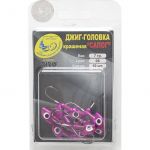 Джиг крашеный Сапог 7 гр, цв. 06-фиолетовый, кр-к VD-071 GCS-071S-07-06 10 шт