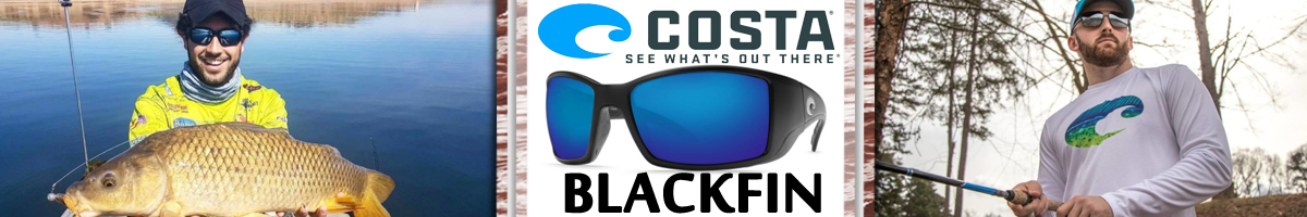 Costa Blackfin 580 P Black/Blue Mirror