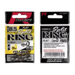 Кольцо заводное Ruzza Flat Split Ring Black №8,5 10шт