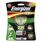 Фонарь налобный Energizer HL Vision HD+ 225lm, дальность 70м.,влагост., 3ААА