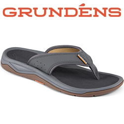 Grundens Deck-Boss Sandal Smoke