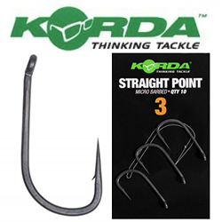 Korda Straight Point Barbed