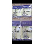 Джиг-головка Mustad 33311NP-BN, 120°, 6/0 (L - 70,5 мм с нижней петлей) - 14 гр. (2шт)