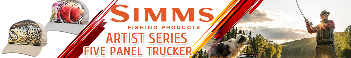 Simms Artist Series Five Panel Trucker, Rock Ridge