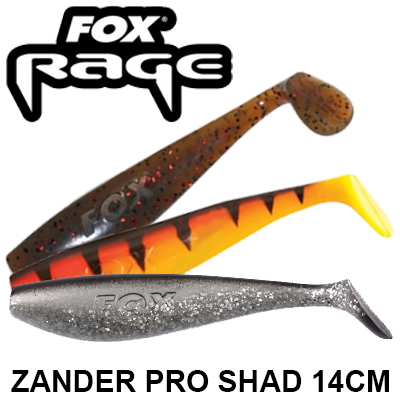 Fox Rage Zander Pro Shad 14cm