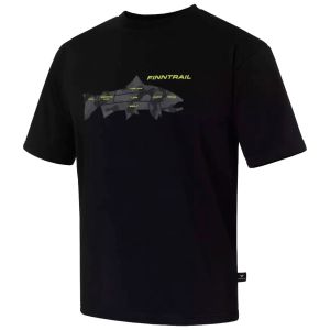 Футболка Finntrail Big Fish 6719 BlackYellow (XXL)