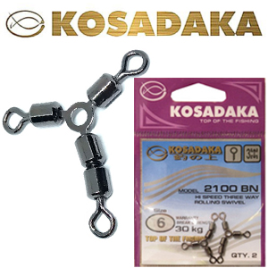Kosadaka 2100BN Вертлюг трехсторонний Y-образный