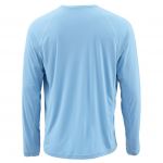 Термофутболка Simms SolarFlex LS Crewneck - Solid, Storm Heather, S