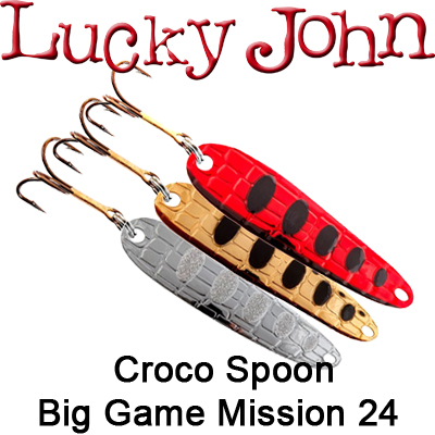 Lucky John Croco Spoon Big Game Mission 24 