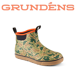 Grundens Deck Boss Ankle Boot, High Fives Camo