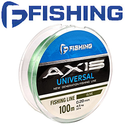 F-Fishing Axis Universal Line Olive 100m