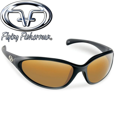 Flying Fisherman 7230BA Tortuga Matte Black, Amber
