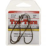Крючок Tru Turn Bass 047ZS, №2; 7 psc Bronze