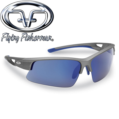 Flying Fisherman 7871GSB Moray Matte Gray Smoke/Blue Mirror