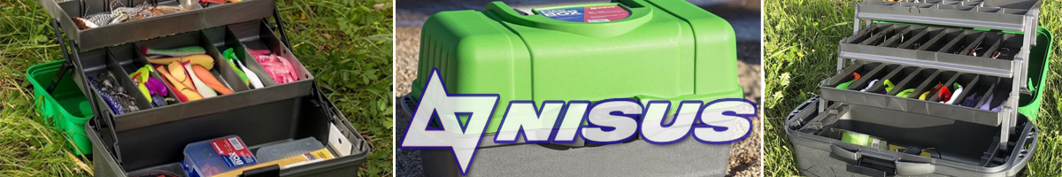Nisus Fishing 2-tray Box