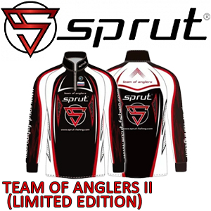 Sprut Team of Anglers II (Limited Edition) Black/White/Red