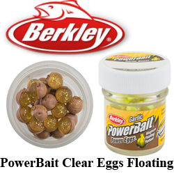Berkley PowerBait Clear Eggs Floating