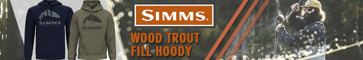 Simms Wood Trout Fill Hoody, Forest