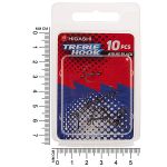 Тройник Higashi TH-1 Treble Hook NS Black #10