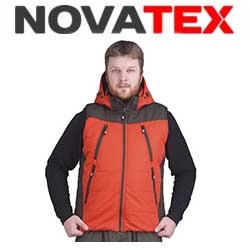 Nova-Tex "Варан" (таслан, серо-красный) Payer