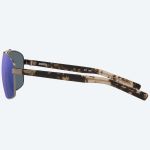 Очки поляризационные Costa Flagler 580P Brushed Gunmetal/Blue Mirror 580P