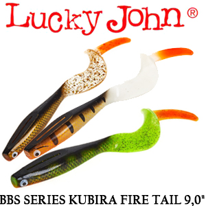 Lucky John 3D BBS Series Kubira Fire Tail 9,0" (22,86)