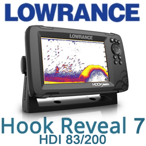 Lowrance Hook Reveal 7 HDI 83/200 (000-15518-001)