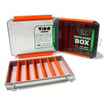 Коробка для приманок Vido Craft VD-2029 Open Door Box Orange Polarized Black, размер 25.5х19.5х3.5 см