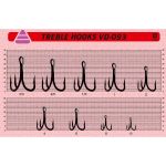 Тройник Vido Craft Treble Hooks VD-093 (BN) уп. 10 шт. # 10