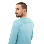 Термобельё лонгслив Следопыт Athletic Polartec® Power Grid™, двухслойное, цв. Frost Blue, р.52