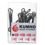 Крючки двойные Kumho KH-11040 (10шт/уп) (#1/0)