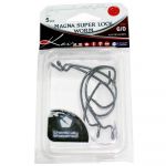 Крючок офсетный Koi Magna Super Lock Worm, размер 6/0 (INT), цвет BN, (5 шт.)