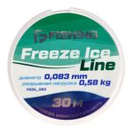 Леска F-Fishing Freeze Ice Line 30м 0,064мм 0,36кг