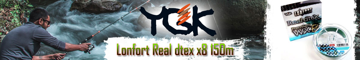 YGK Lonfort Real dtex x8 150m